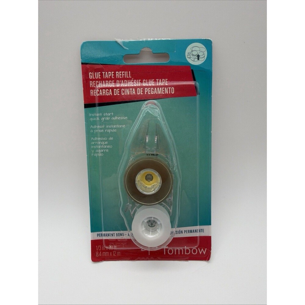 62166 Tombo Glue Tape Refill For MONO Stampin Up Snail Double Sided Tape NOS